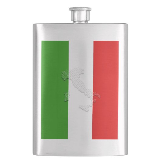 Flasque Drapeau italien (devant)