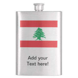 Flasque Drapeau libanais