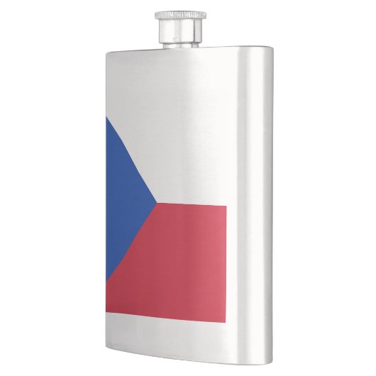 Flasque Drapeau République tchèque (Gauche)