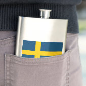 Flasque Drapeau suédois (En situation)
