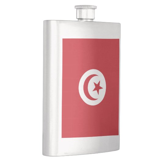 Flasque Drapeau tunisien (Droite)