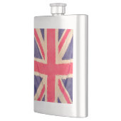 Flasque DRAPEAU UNION JACK grunge (Gauche)