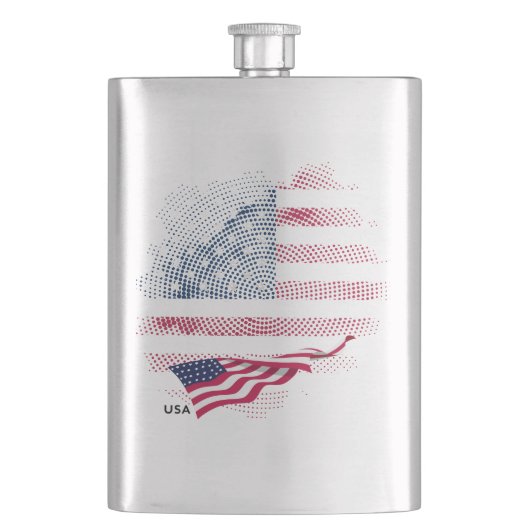 Flasque Drapeau USA (devant)