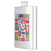 FLASQUE DRAPEAUX DE L'ÉQUIPE DE FOOTBALL 2018 (Gauche)
