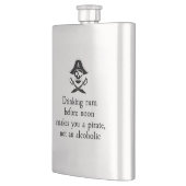 Flasque Drôle Boire Du Rhum Vous Êtes Un Pirate (Gauche)