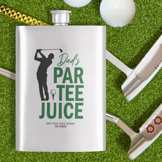 Flasque Drôle de “Jus de fête de Papa” Boisson de golf