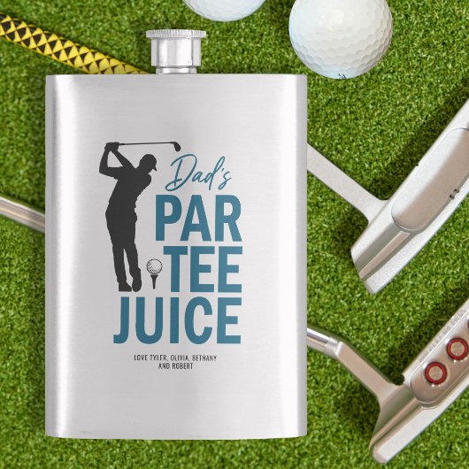 Flasque Drôle de “Jus de fête de Papa” Boisson de golf