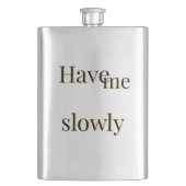 Flasque Drôle émotionnel mignon cool (devant)