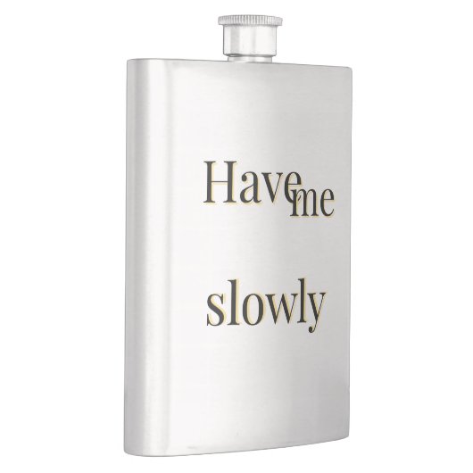 Flasque Drôle émotionnel mignon cool (Droite)