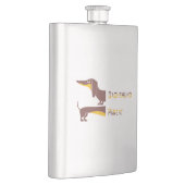 Flasque Drôle mignon dachshund pour parent chien long (Droite)