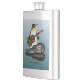 Flasque Drôle Pingouin Occupé (Gauche)