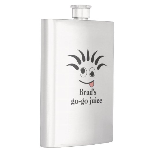 Flasque Drôle Visage aller jus (Droite)