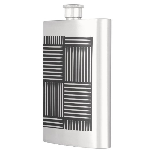 Flasque Drum Crosshatch noir (Gauche)