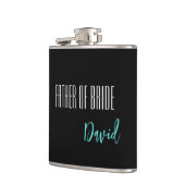 Flasque du nom personnalisé du père de la mariée (Gauche)