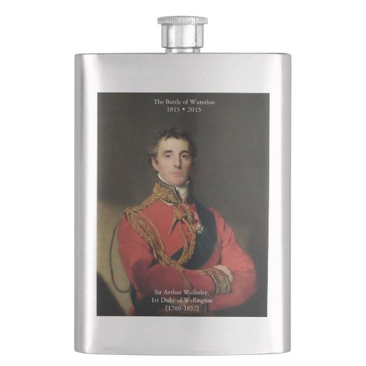 Flasque Duc de Wellington Waterloo (devant)