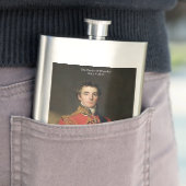 Flasque Duc de Wellington Waterloo (En situation)