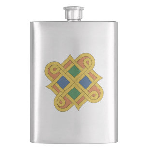 Flasque Durrow Knotwork 2016
