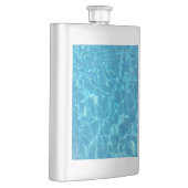 Flasque Eau de piscine bleu ciel cristallin (Droite)