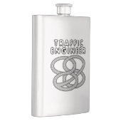 Flasque Échange routier du mécanicien de route (Droite)