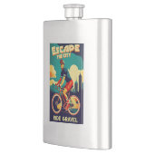 Flasque Échapper À La City Ride Gravel Vélo (Gauche)