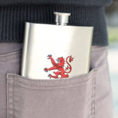 Flasque Écosse Lion Rampant (En situation)