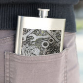 Flasque Écrous - et - boulons (En situation)