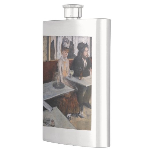 Flasque Edgar Degas - Dans un café / L'Absinthe (Gauche)