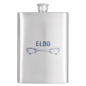 Flasque Eldorado Canyon Escalade Quickdraw (devant)