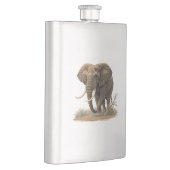Flasque Éléphant (Droite)