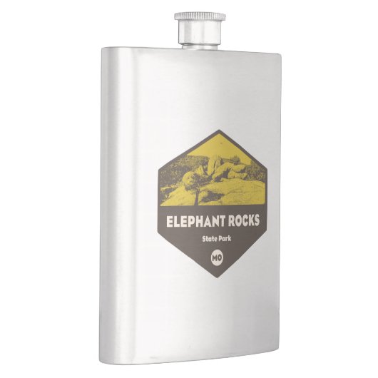 Flasque Elephant Rocks State Park Missouri (Droite)