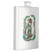 Flasque Elfe des bois à l'arc et à la flèche (Droite)