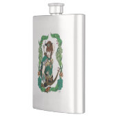 Flasque Elfe des bois à l'arc et à la flèche (Gauche)