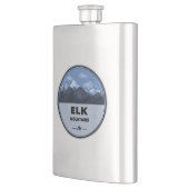 Flasque Elk Mountains Colorado Camping (Gauche)