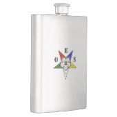 Flasque Emblème de l'Ordre de l'Étoile de l'Est (Droite)