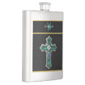 Flasque Emerald Dreamscape : Une croix de diamant (Droite)