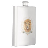 Flasque en acier inoxydable 8oz Lion de Juda Class (Droite)