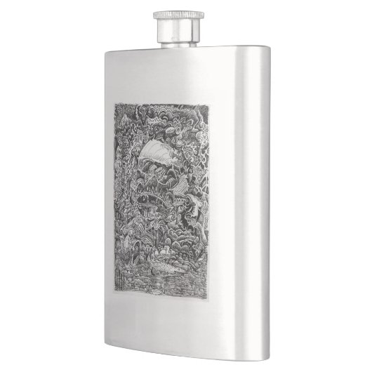 Flasque En attendant le Maelstrom (Gauche)