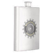 Flasque Engin mécanique Gray (Droite)