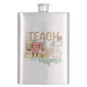 Flasque Enseigner l'inspiration de l'amour - fournitures s (devant)