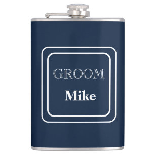 Flasque enveloppé de vinyle-Groom