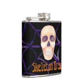 Flasque enveloppé de vinyle Skeleton Brew (Droite)