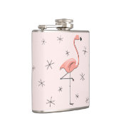 Flasque enveloppée de rose flamant (Droite)