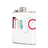 Flasque enveloppée de vinyle de 177 ml (Gauche)