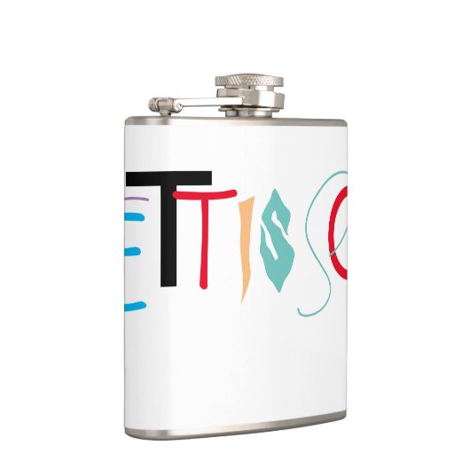 Flasque enveloppée de vinyle de 177 ml (Droite)