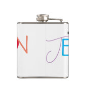 Flasque enveloppée de vinyle de 177 ml (Dos)