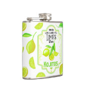 Flasque enveloppée de vinyle de 177 ml Flasque (Droite)