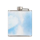 Flasque enveloppée de vinyle de 177 ml Flasque (Dos)