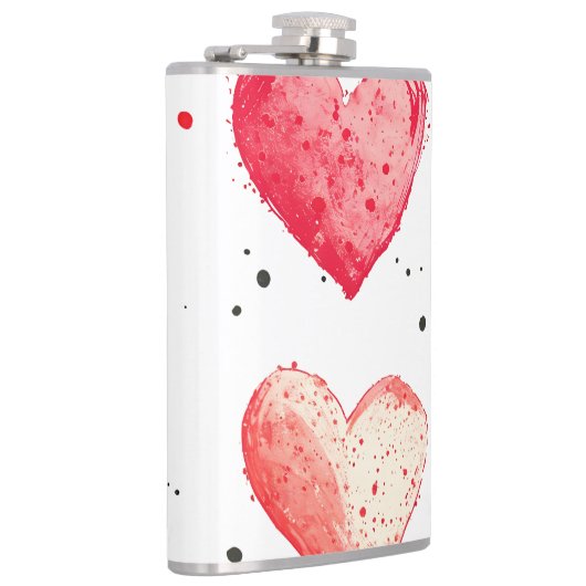 Flasque enveloppée de vinyle de 237 ml. (Droite)