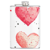 Flasque enveloppée de vinyle de 237 ml. (Devant)