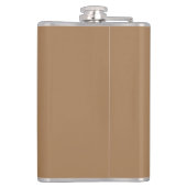 Flasque enveloppée de vinyle de 237 ml. (Dos)
